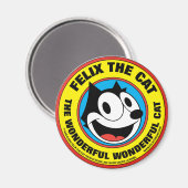 Felix Round Magnet (Vorderseite/Rückseite)