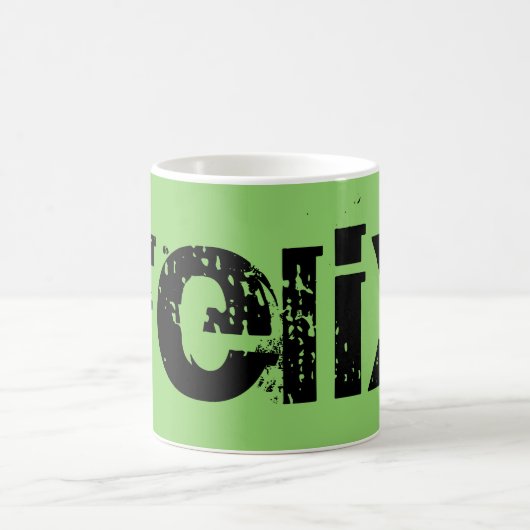 Felix, schwarzer Charakter der Waise, Kaffeetasse (Mittel)