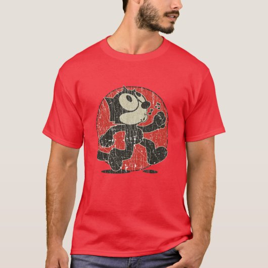 Felix The Cat Keep Walking T-Shirt (Vorderseite)