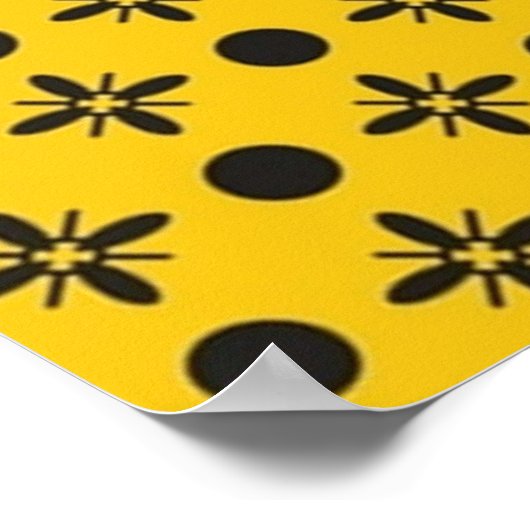 Felix the Cat - Magical Bag of Tricks Pattern - 19 Poster (Ecke)