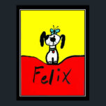 Felix The Dog Art Deco Vintage Poster<br><div class="desc">Felix The Dog Art Deco Vintage Poster Art Deko,  Felix,  Hund,  Hund,  Felix der Hund,  Männer bester Freund,  Deko,  1920,  1930,  Nouveau,  Retro-Bilder,  Vintage Werbekampagne,  Retro,  Vintage,  Vintage Illustrationen,  Vintagestore,  Vintage Grafik</div>