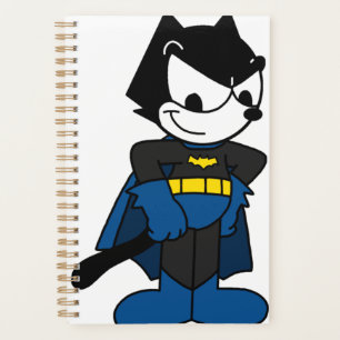Felix the Hero — Niedlicher Cartoon Superhero Desi Planer