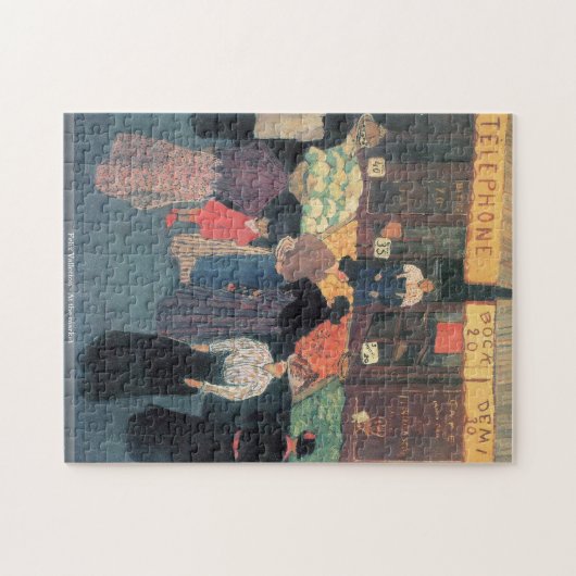 Felix Vallotton - am Markt Puzzle (Horizontal)