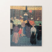 Felix Vallotton - am Markt Puzzle (Vertikal)