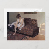 Felix Vallotton - Der Schwarze Strumpf Postkarte (Vorne/Hinten)