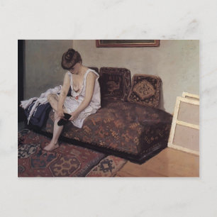 Felix Vallotton - Der Schwarze Strumpf Postkarte