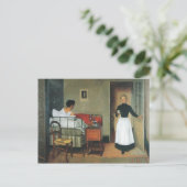 Felix Vallotton - Die Kranken Postkarte (Stehend Vorderseite)