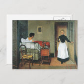 Felix Vallotton - Die Kranken Postkarte (Vorne/Hinten)