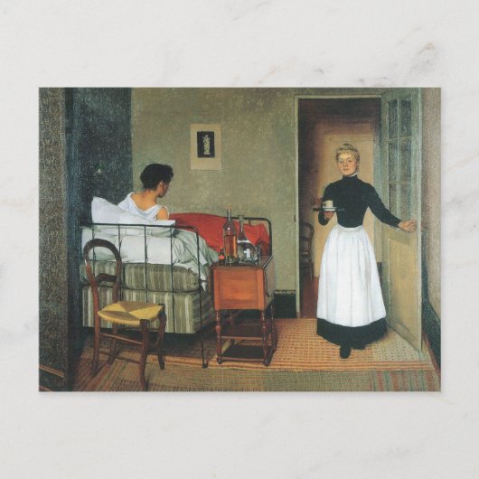 Felix Vallotton - Die Kranken Postkarte (Vorderseite)