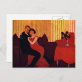 Felix Vallotton: Die Lüge Postkarte (Vorne/Hinten)