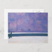 Felix Vallotton - Die Nacht im hellen Nebel Postkarte (Vorne/Hinten)