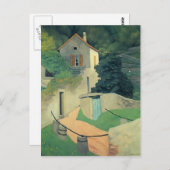 Felix Vallotton - Eine Landschaft im Tal Postkarte (Vorne/Hinten)