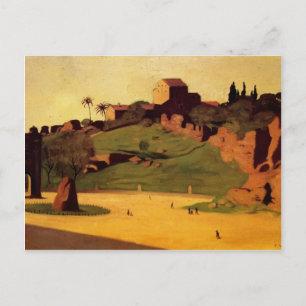 Felix Vallotton - Forum Roman Postkarte