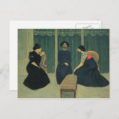 Felix Vallotton - Gossip Postkarte (Vorne/Hinten)