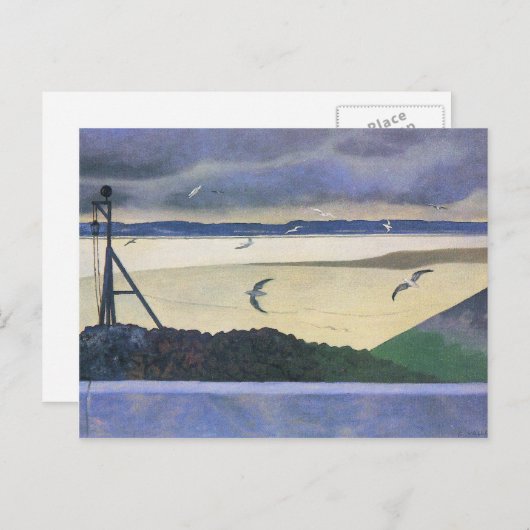 Felix Vallotton - Gulls Postkarte (Vorne/Hinten)