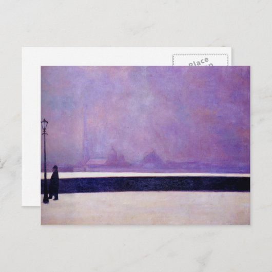 Felix Vallotton - Neva, Lichtnebel Postkarte (Vorne/Hinten)