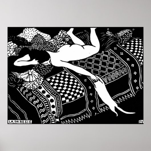 FELIX VALLOTTON POSTER (Vorne)