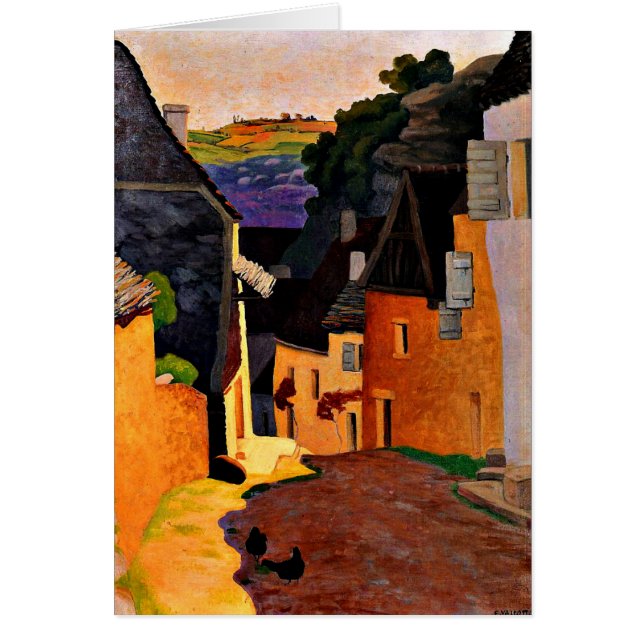 Felix Vallotton - Rocamadour Landschaft (Vorne)