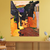 Felix Vallotton - Rocamadour Landschaft Leinwanddruck (Insitu (Wohnzimmer))