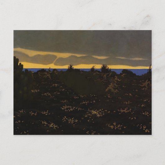 Felix Vallotton - Twilight Postkarte (Vorderseite)