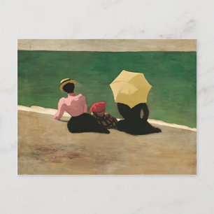 Felix Vallotton - Wir the Beach Postkarte