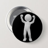 Felix Weissmanns der Sieger 2015 Button (Vorne & Hinten)