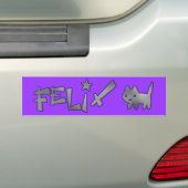 Felixs Stoßdämpfer 2 Autoaufkleber (Auf Auto)