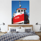 Felixstowe-Boot Leinwanddruck (Insitu (Schlafzimmer))