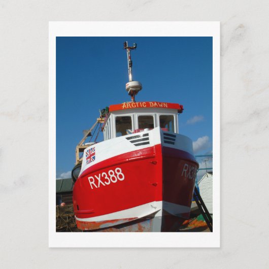 Felixstowe-Boot Postkarte (Vorderseite)