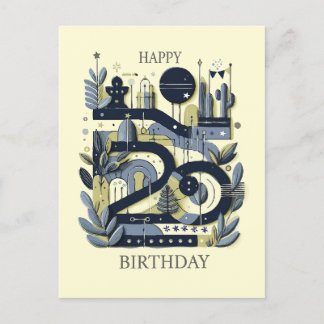 ¡Feliz 20 cumpleaños! Postkarte