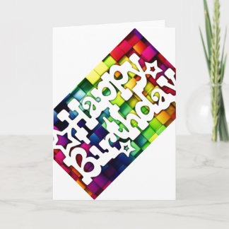 Feliz Aniversário - Alles Gute zum Geburtstag Karte