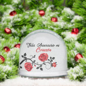 Feliz aniversario bombon Snow Globe Schneekugeln (Weihnachten)