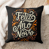 Feliz Ano Novo Kissen (Decke)