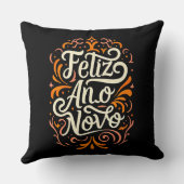 Feliz Ano Novo Kissen (Rückseite)