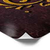 Feliz Ano Novo Poster (Ecke)