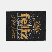 Feliz Año Nuevo 2026 Spanish New Years Eve Party Fleecedecke (Vorderseite (Horizontal))