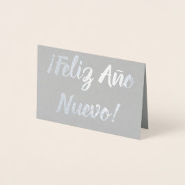 ¡Feliz Año Nuevo! Folienkarte