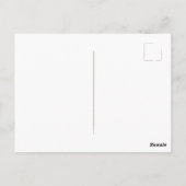 Feliz Año Nuevo Modern Calligraphy Script Foto Postkarte (Rückseite)