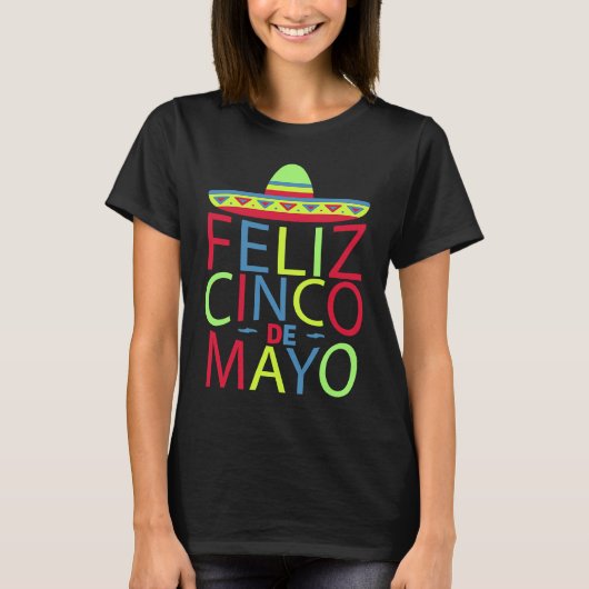 feliz cinco de mayo fest T-Shirt (Vorderseite)