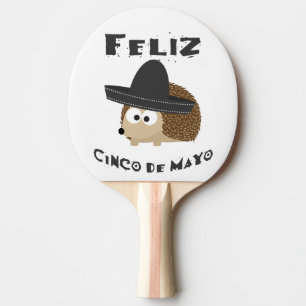 Feliz Cinco De Mayo Igel Tischtennis Schläger