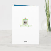 "¡ Feliz Cinco De Mayo!" Karte w/Basset u. (Rückseite)