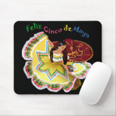 Feliz Cinco De Mayo Mousepad (Mit Mouse)