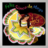 Feliz Cinco de Mayo Print Poster (Vorne)