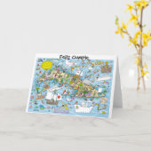 Feliz Cumple Cubano(a) Spanisch Karte (Gelbe Blume)