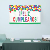 Feliz Cumpleaños alles Gute zum Geburtstag Banner (Messeveranstaltung)