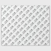 feliz cumpleanos arriba Kuchen Geschenkpapier (Flach)