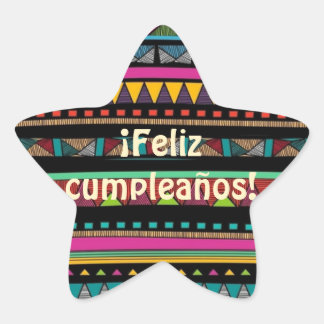 Feliz Cumpleanos Aufkleber