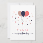 Feliz Cumpleaños Card (Vorderseite)