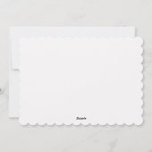 Feliz Cumpleanos Feiertagskarte (Rückseite)