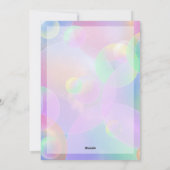 ¡Feliz Cumpleaños! Feiertagskarte (Rückseite)